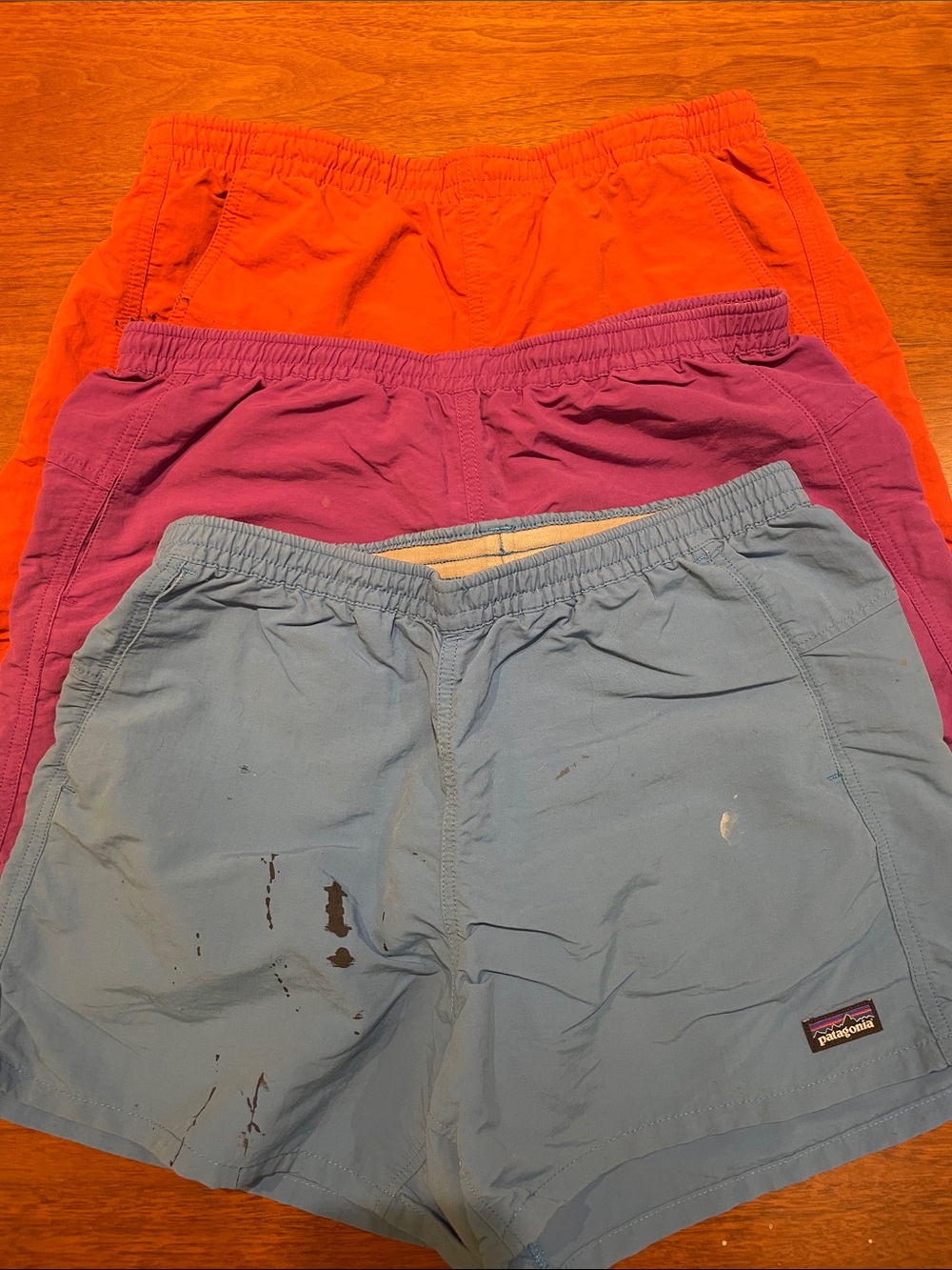 Patagonia Baggies (set of 3)